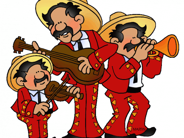 fiesta clipart band mariachi mexican