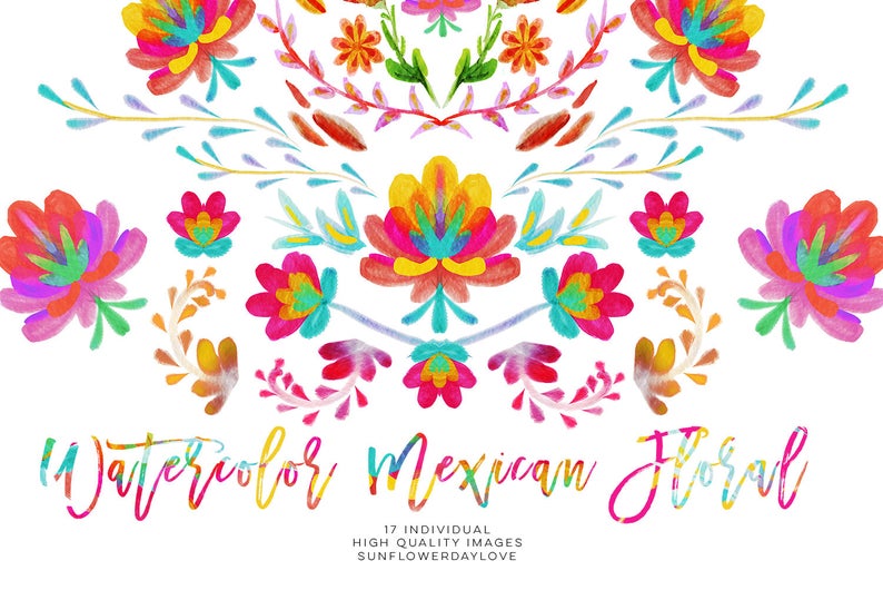 fiesta clipart colorful