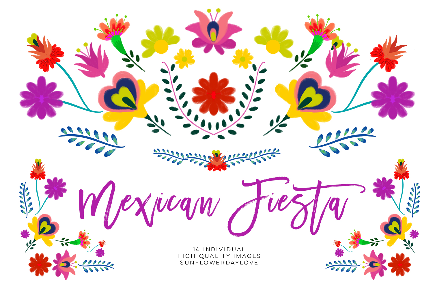 mexican clipart design