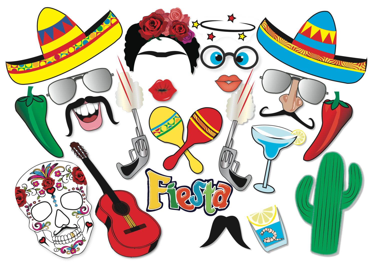 Free download best on. Fiesta clipart party favor