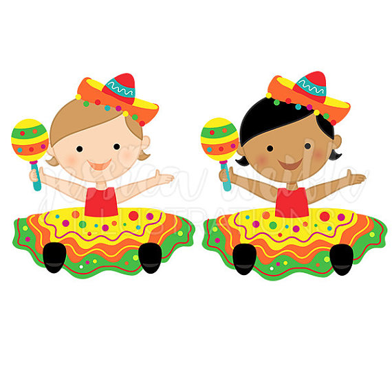 Fiesta clipart people. Mexican free download best