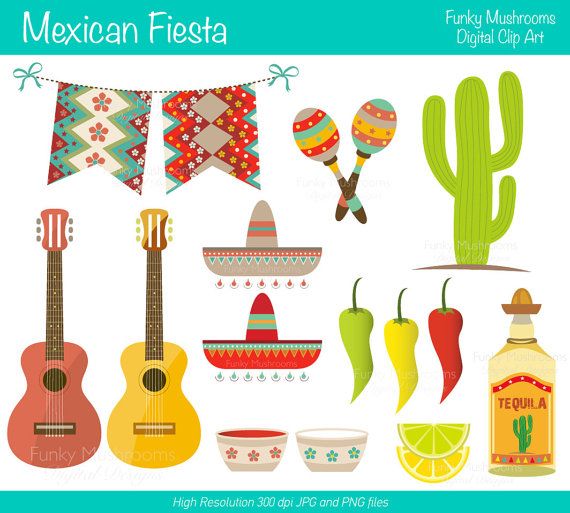 mexican clipart printable