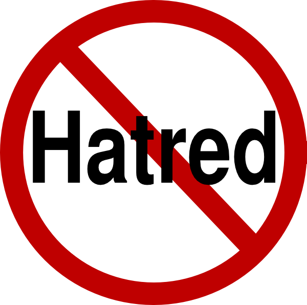 fight clipart hatred