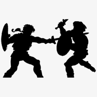 fight clipart sword duel
