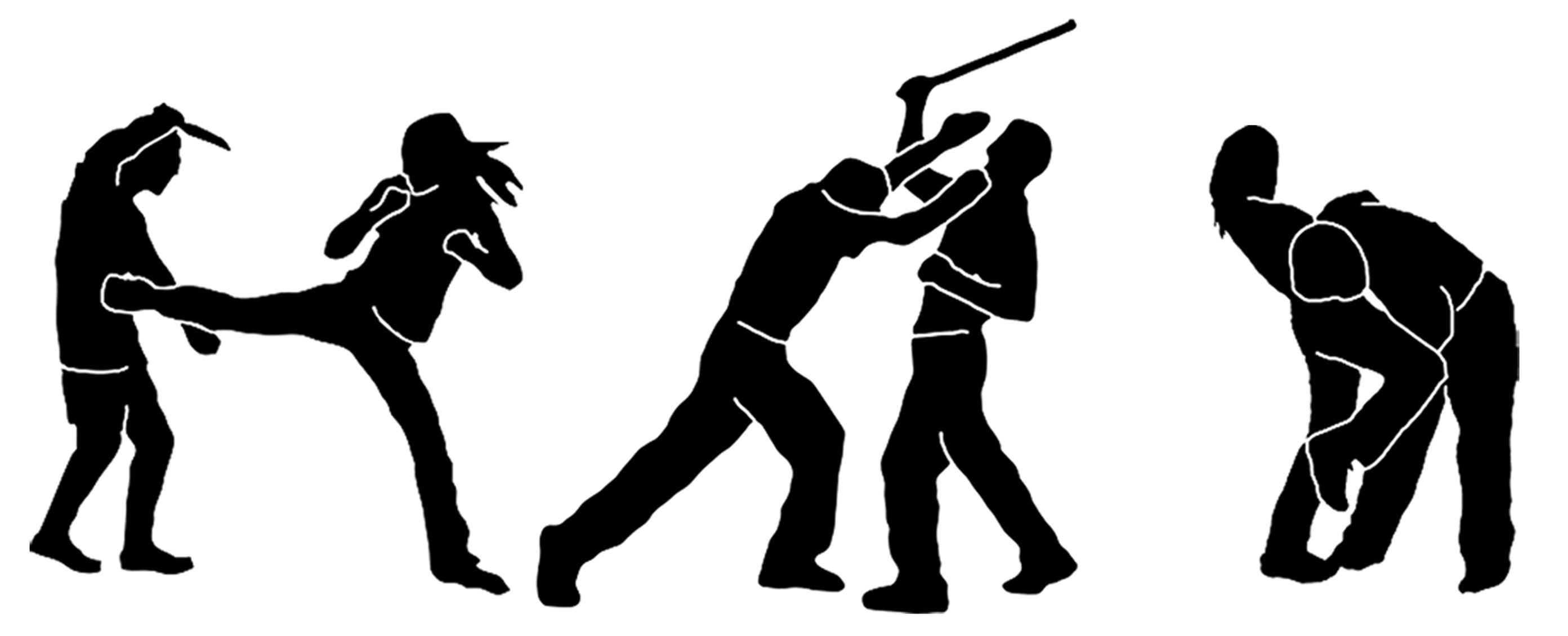 fighting clipart defensive