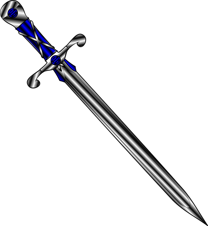 fighting clipart sword