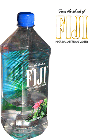 Fiji bottle png. Gif mine water transparent