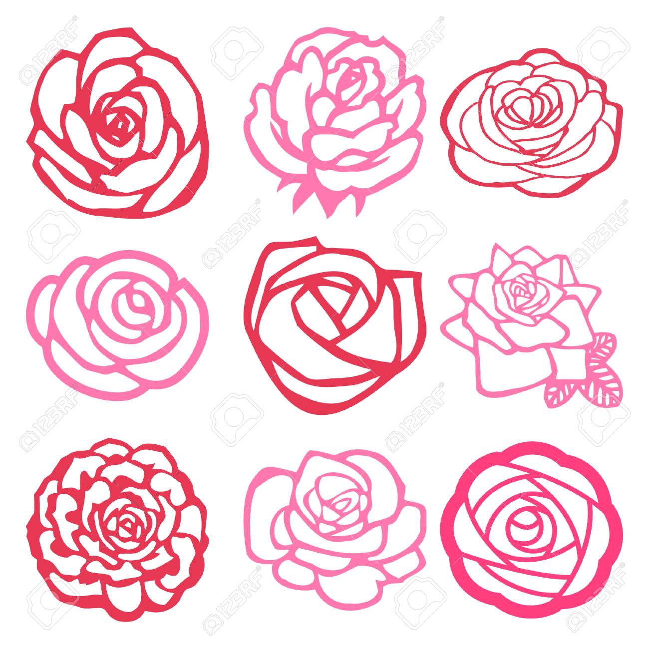 X free clip art. Filigree clipart rose