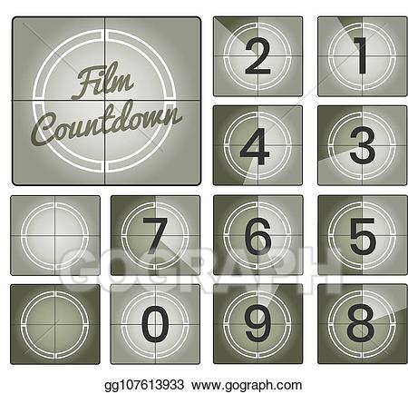 film clipart countdown