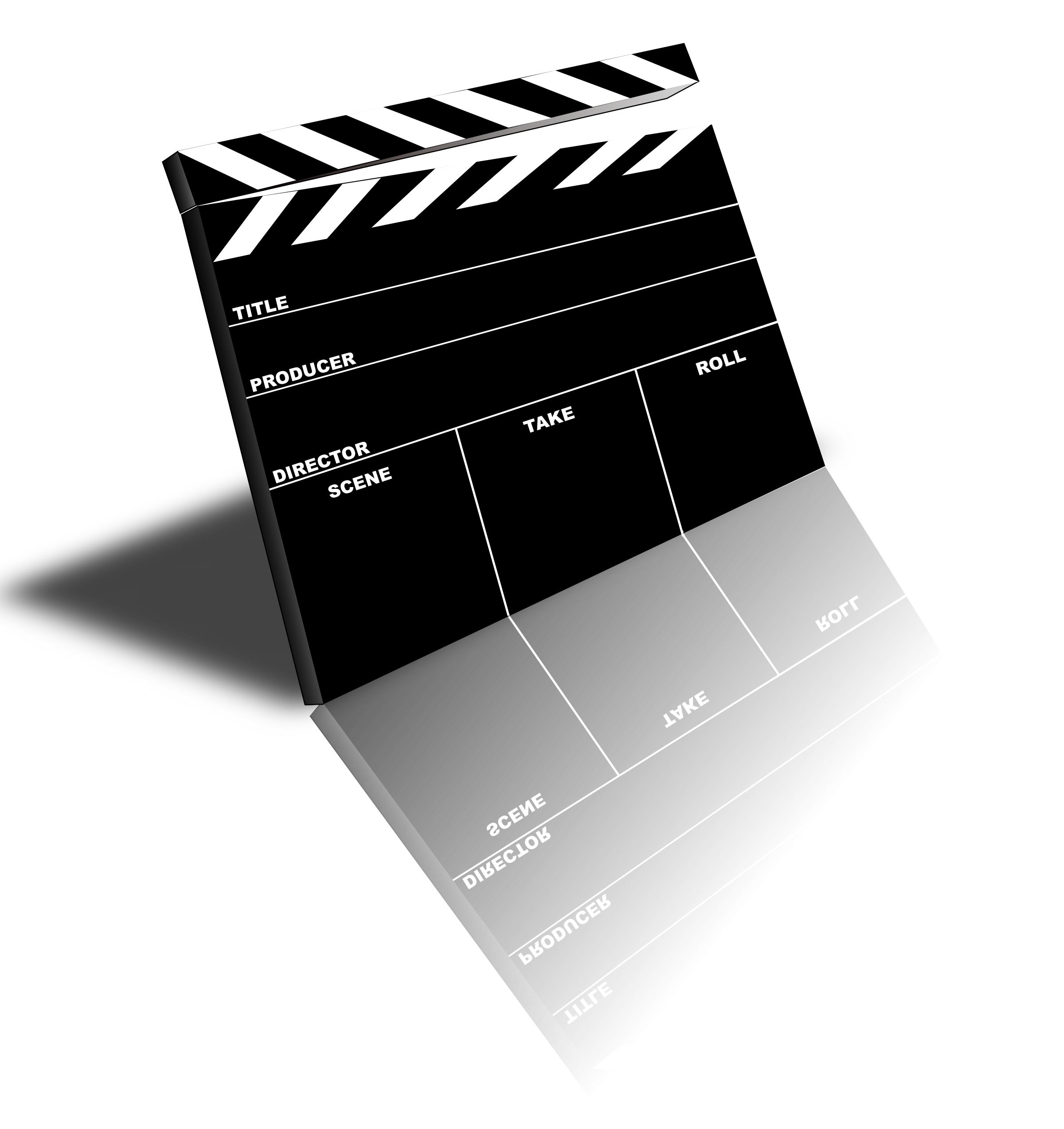 film clipart director's cut