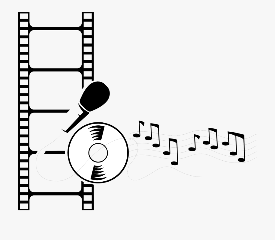 film clipart film music
