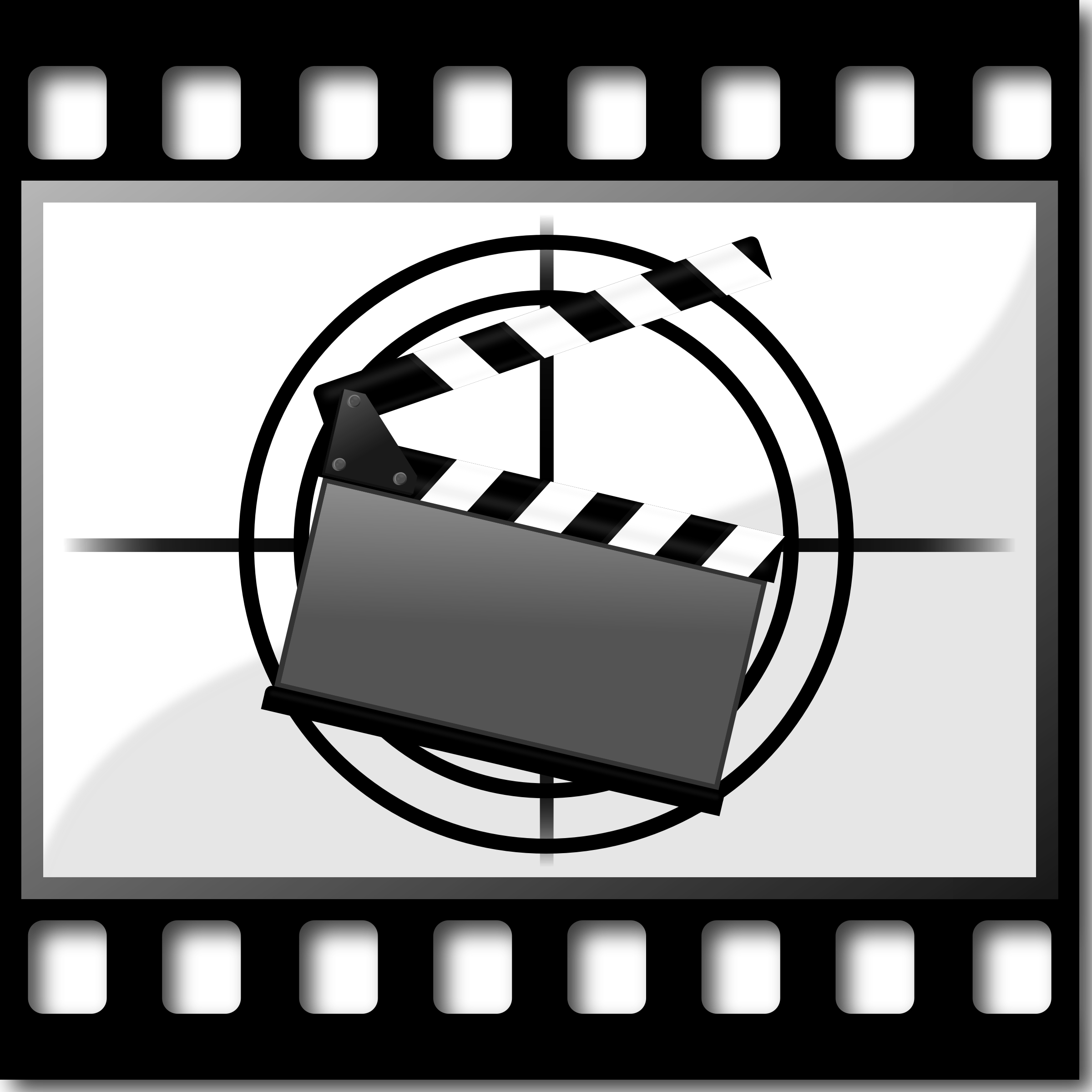 film clipart film viewing