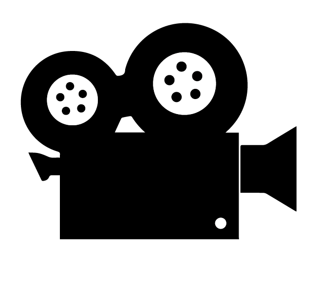 video clipart movie screening
