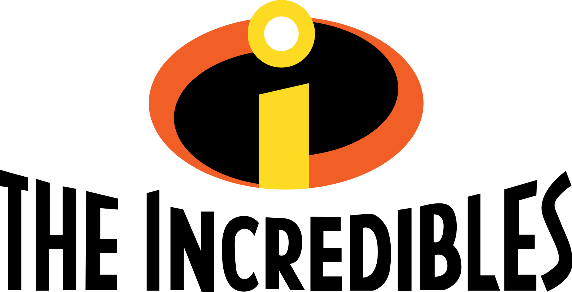 Film clipart movie symbol. Image the incredibles logo