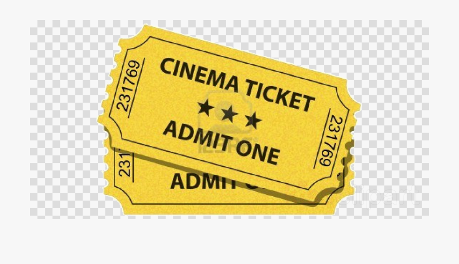 tickets clipart cinema ticket