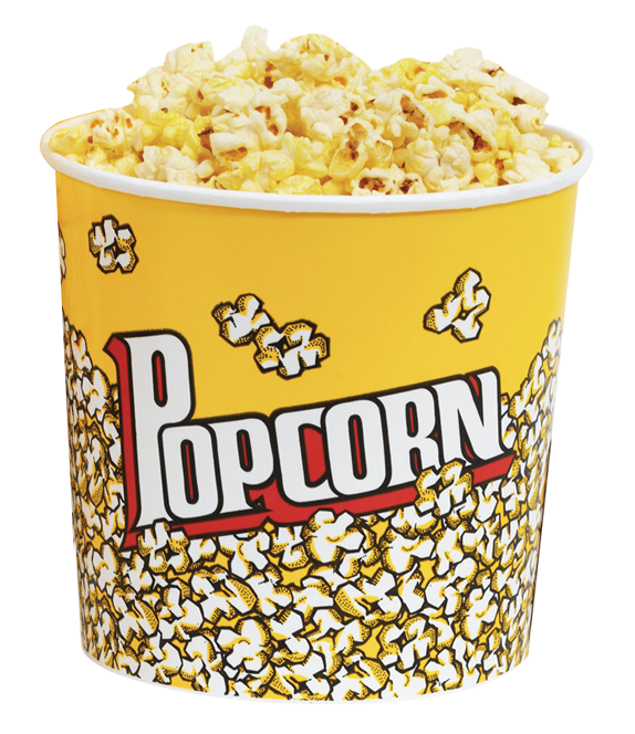 film clipart popcorn