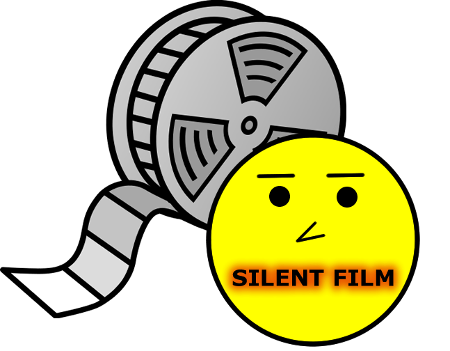 film clipart silent movie