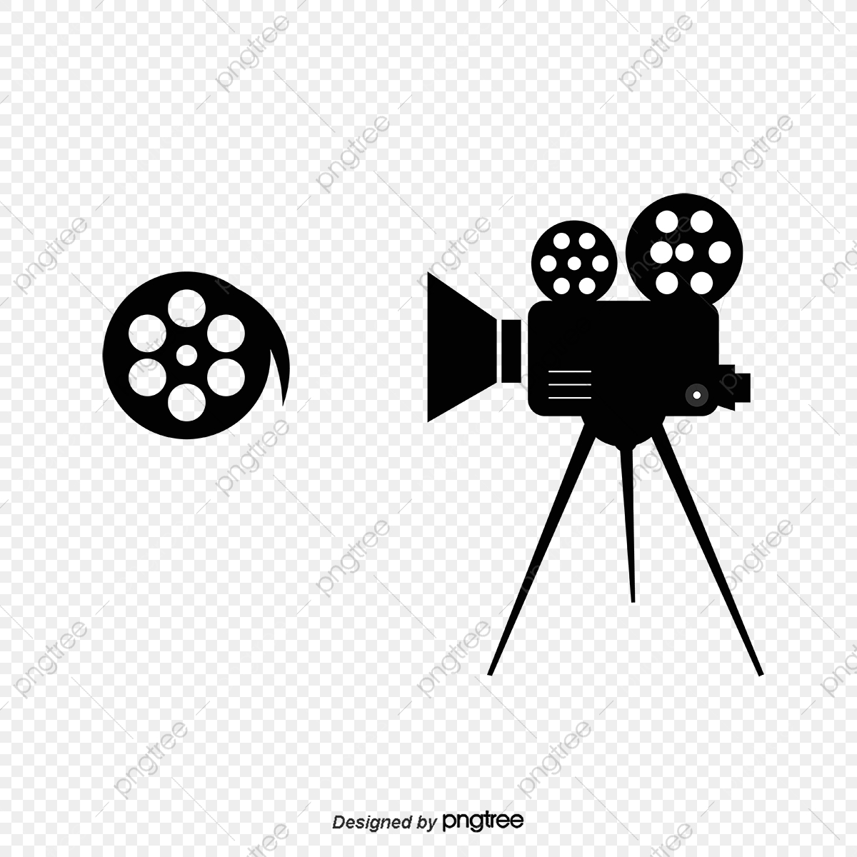 film clipart vector