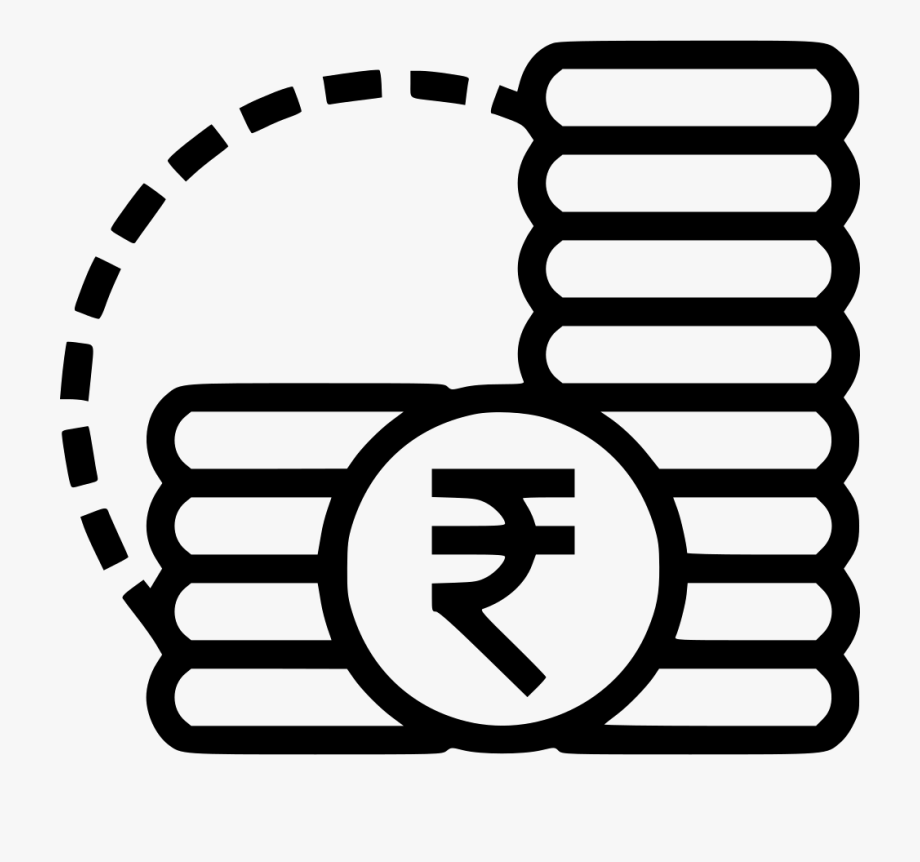Indian rupee money coins. Finance clipart financial abuse