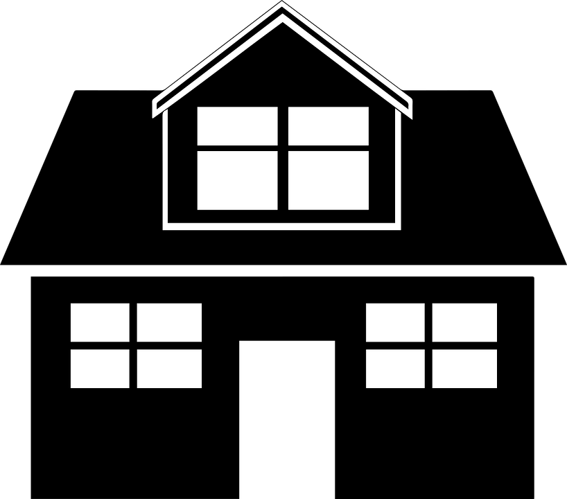 houses clipart shadow