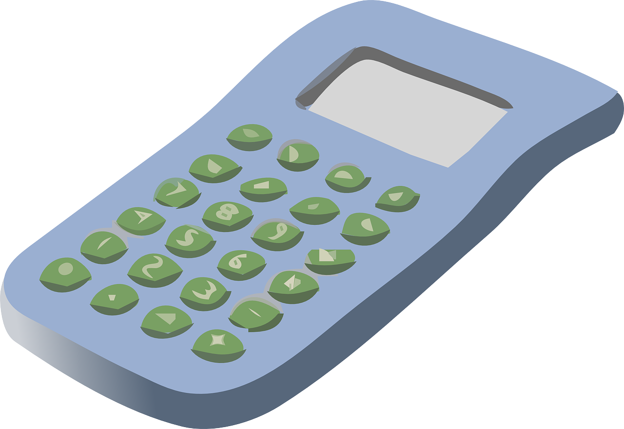 financial clipart calculation