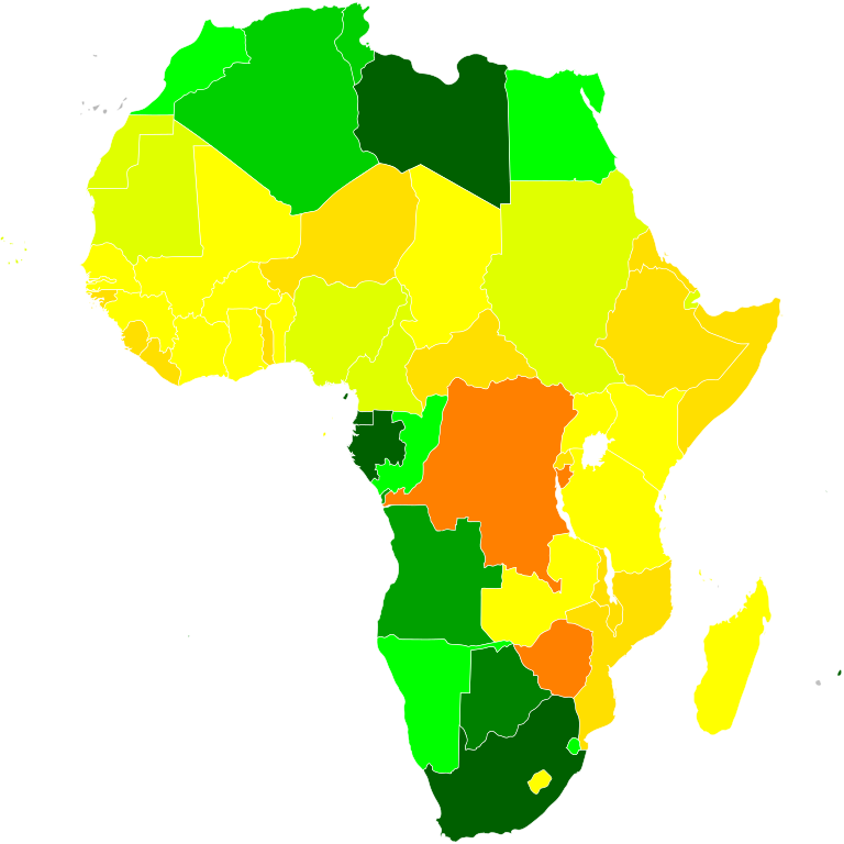 Financial clipart per capita income. File africa gdp svg
