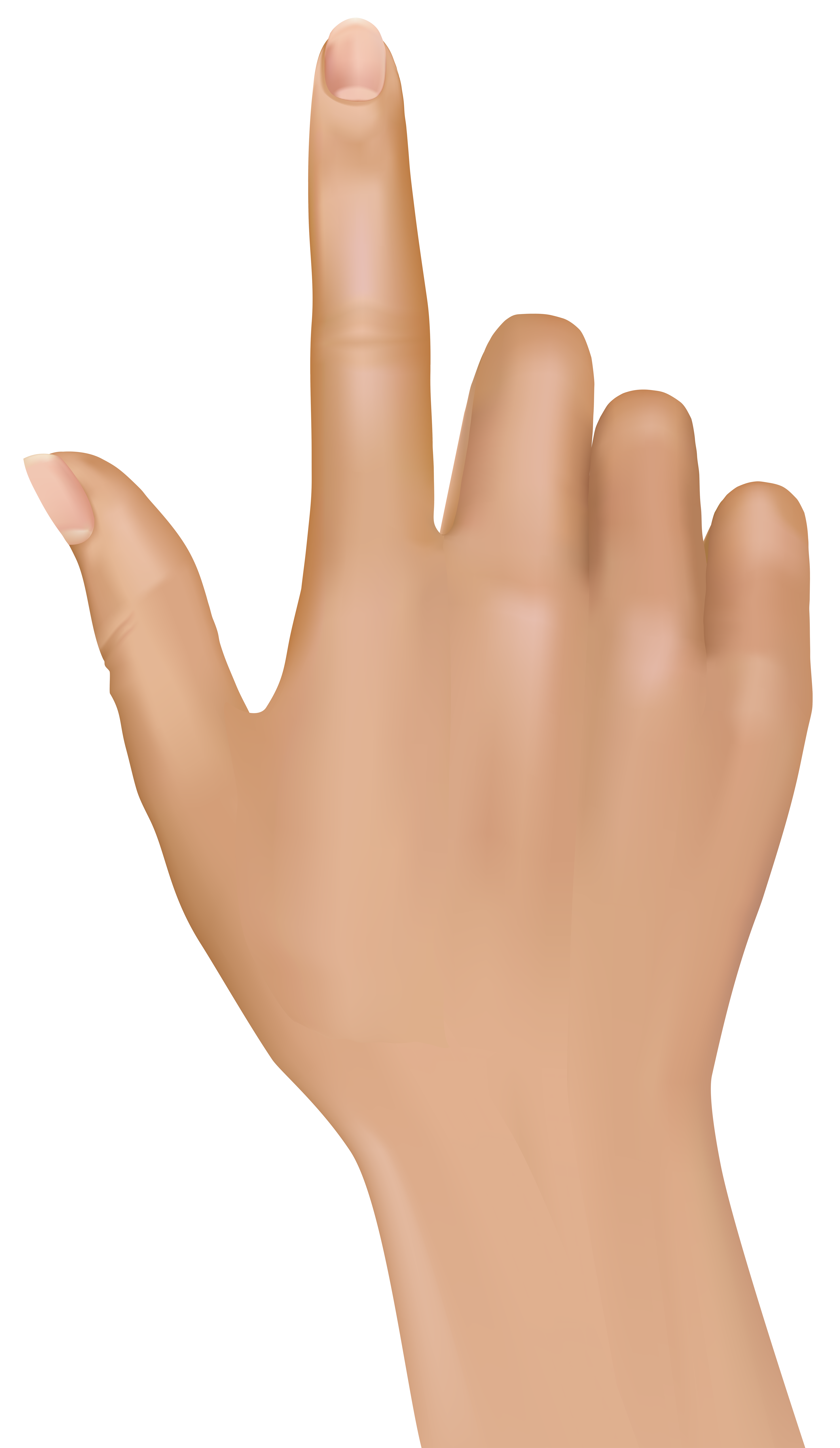 Finger at getdrawings com. Handprint clipart high five