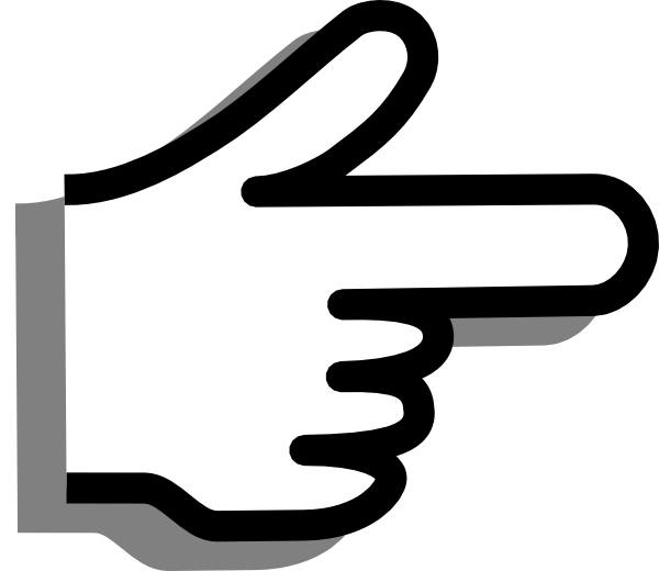 pointing clipart dot