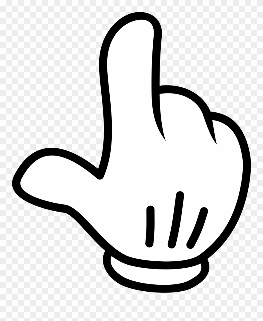 fingers clipart pointy