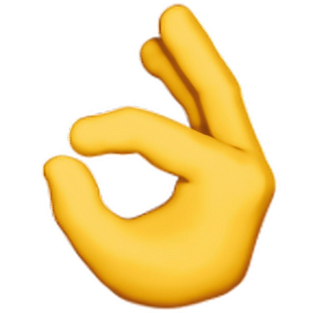 Download Ok Hand Sign Emoji Icon Ios10 Clipart Png Photo Toppng Images