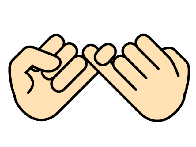Free download clip art. Fingers clipart promise