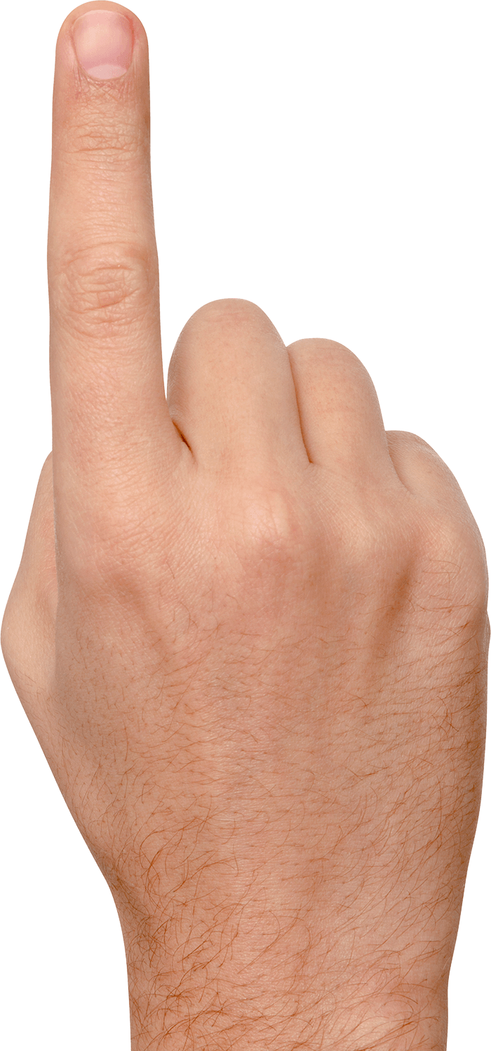 Fingers png images free. Pointing clipart finger touch