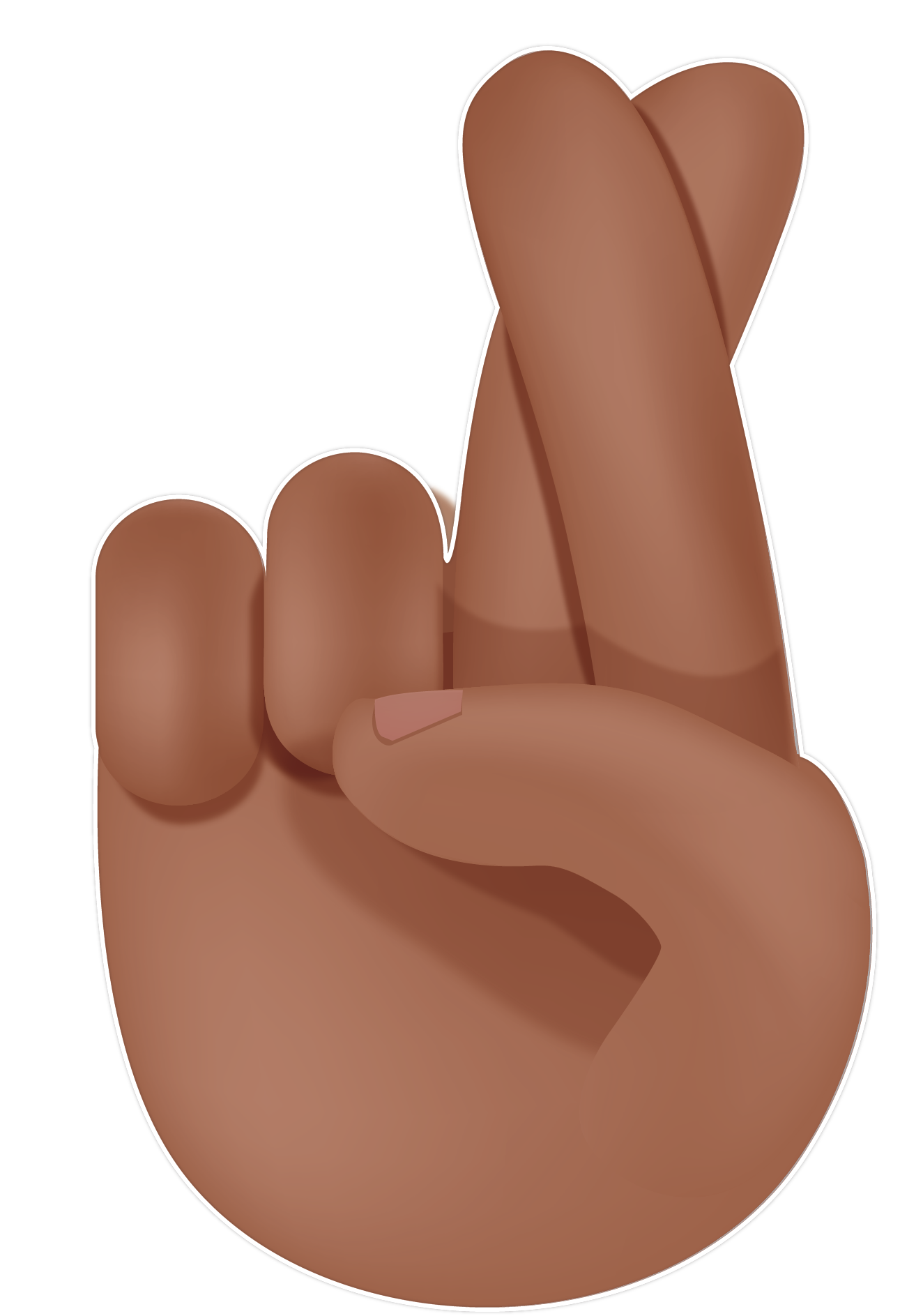 fingers clipart hand template