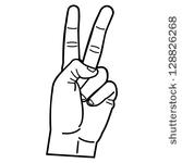 finger clipart two hand