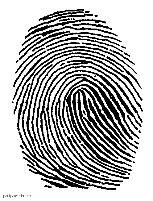 Fingerprint clip art free. Finger clipart thumbmark