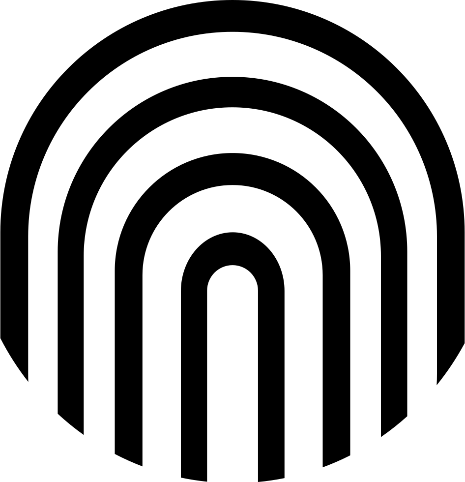 fingerprint clipart arch fingerprint