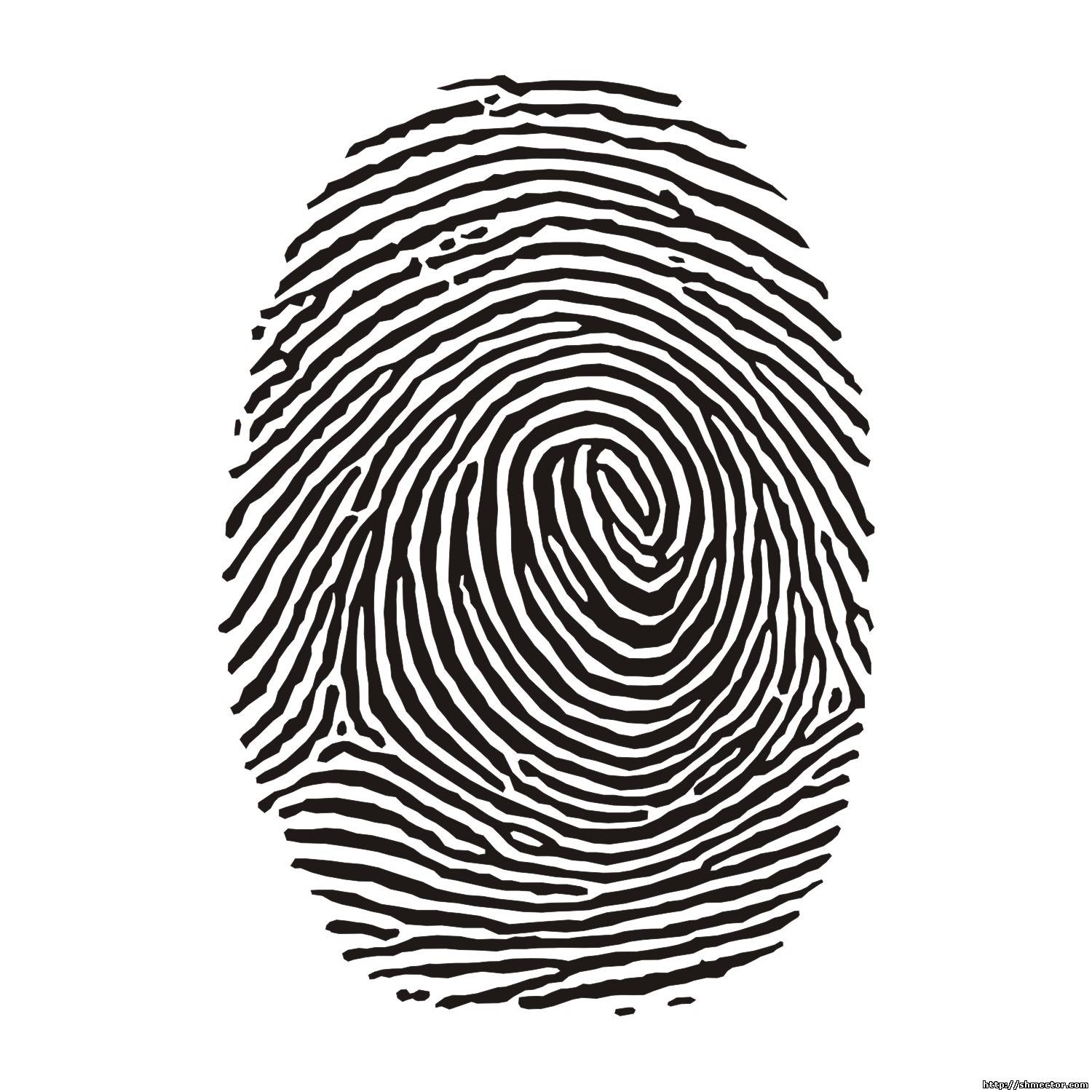 fingerprint clipart detective