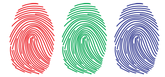 Fingerprint clipart easy. Gallery for simple shapes