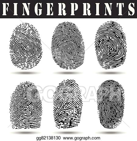 fingerprint clipart enlarged