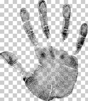 fingerprint clipart hand