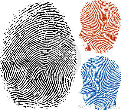 fingerprint clipart identity