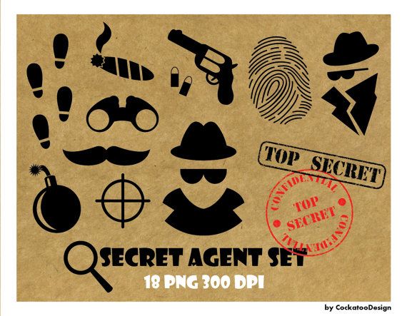 fingerprint clipart spy