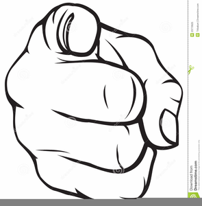 Fingers clipart point at you. Finger pointing free images