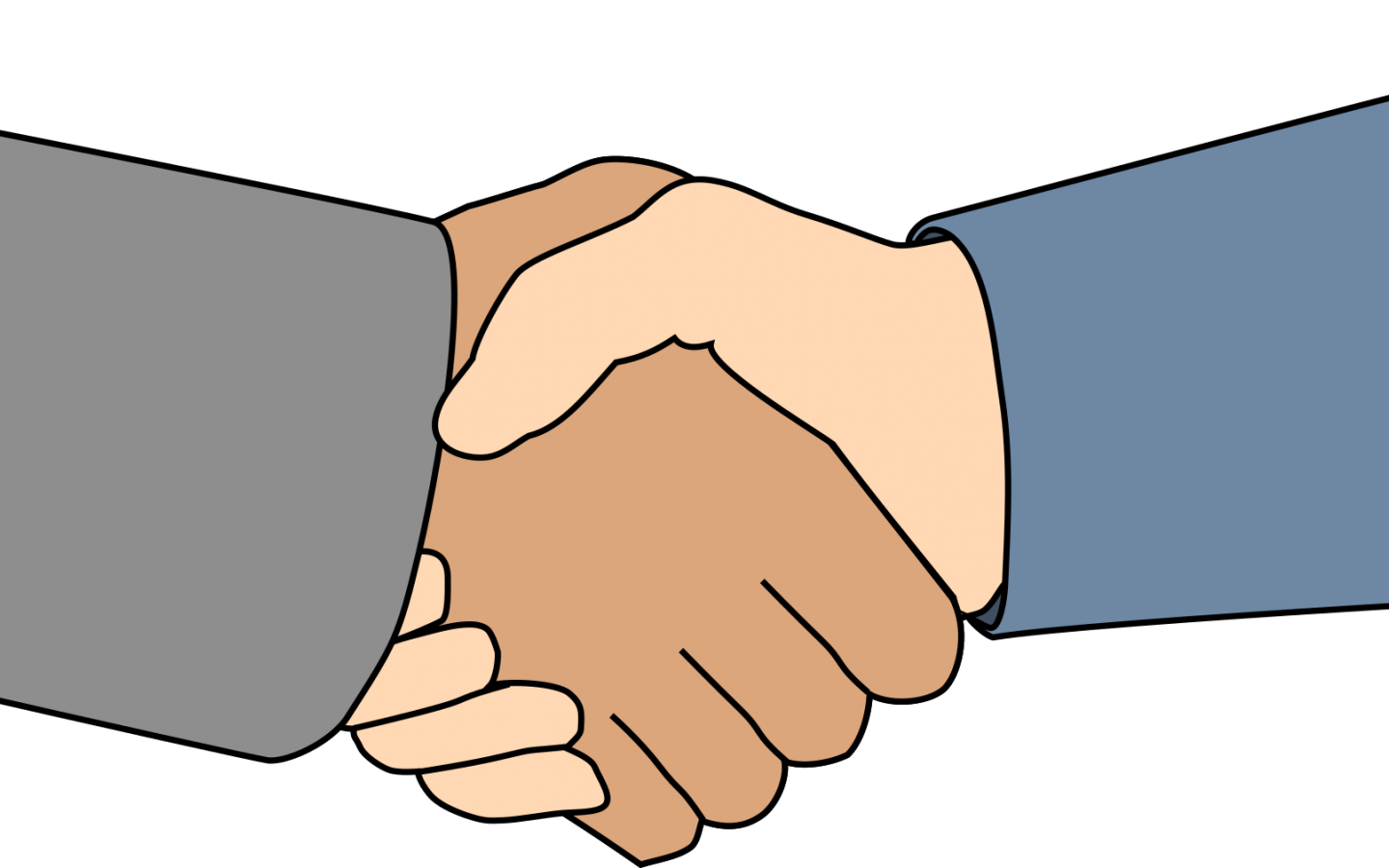 fingers clipart shake