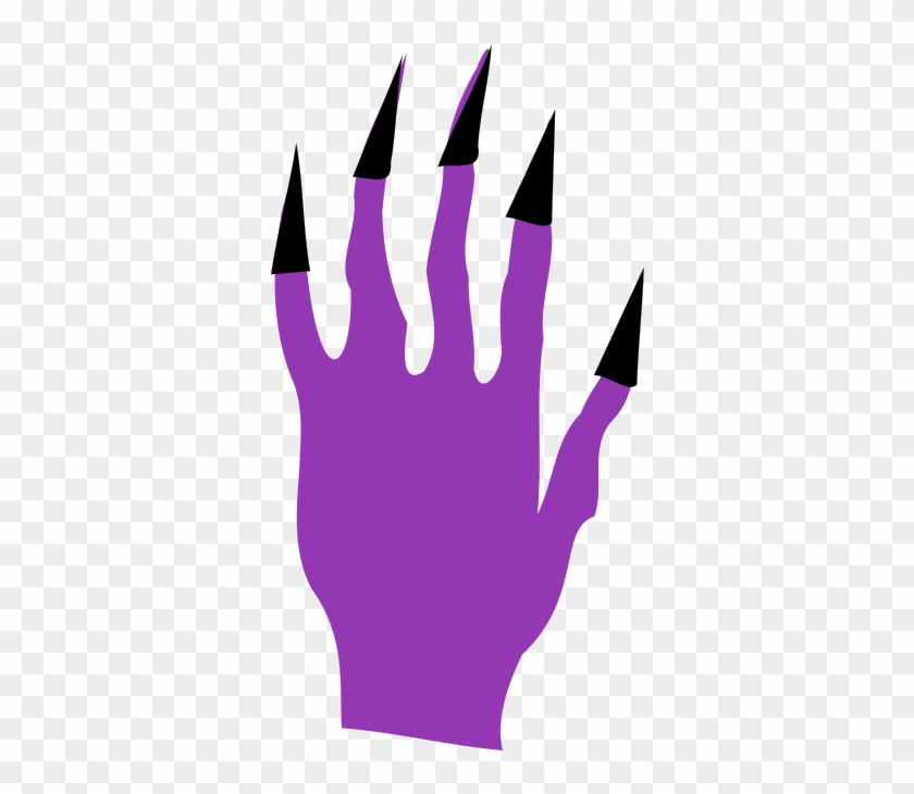 Fingers clipart witch finger. Witches nails clip art