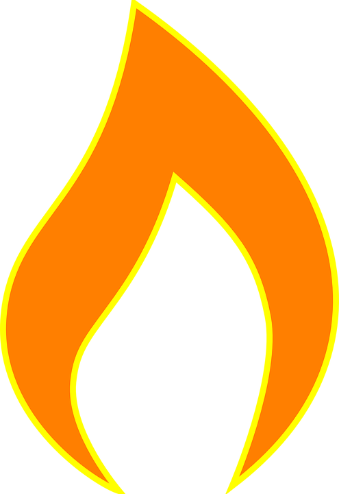 flames clipart logo