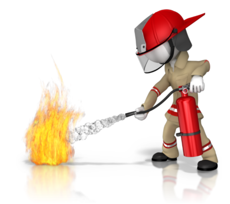 R k safety equipment. Fireman clipart fire protection