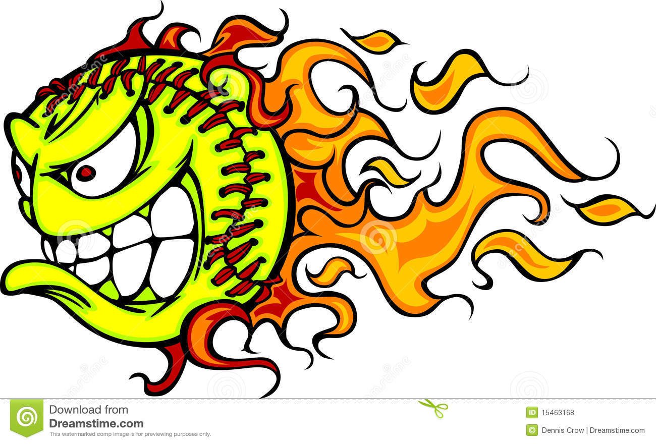 Softball clipart fire. Collection of free download