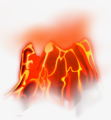Download free png eruption. Fire clipart volcano