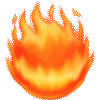 Gif transparent images gallery. Fireball clipart animation sprite